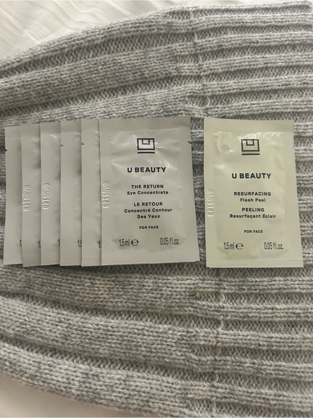 U Beauty😉6-The Return Eye Concentrate 6x1.5ml / Sealed Packets / Made in Italy